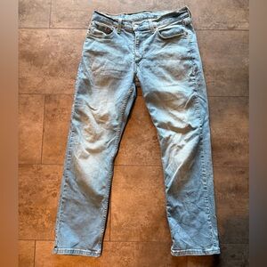 Levi's Men's 514 Sky Blue Straight Jeans